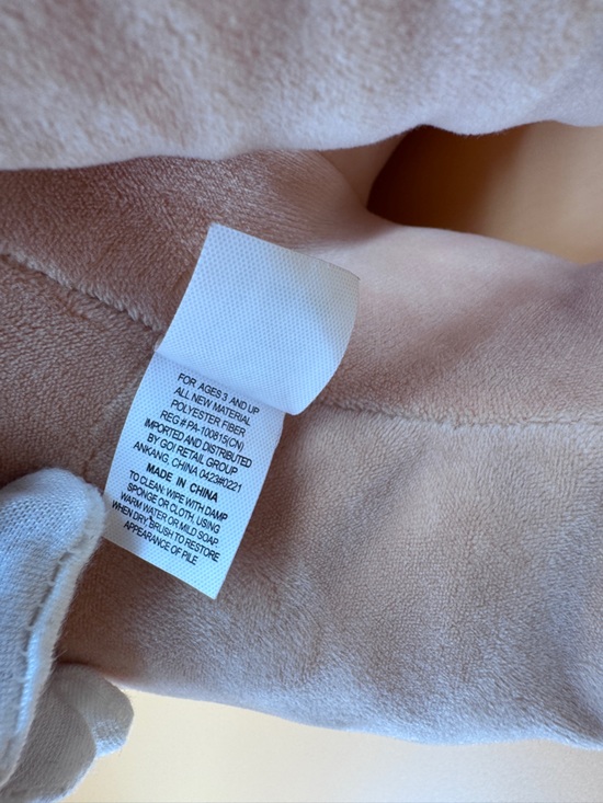 Go! Games Snoozimals 20" Peach Kitty Cat Plush Toy - Picture 7 of 11